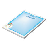 Happy Howlidays Samoyed Notizblock (Rotiert)