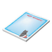 Happy Howlidays Schipperke Notizblock (Rotiert)