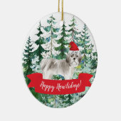 Happy Howlidays Shih tzu Dog Weihnachtsschmuck (Rechts)