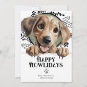 Happy Howlidays Sloughi Dog Weihnachten (Vorderseite)