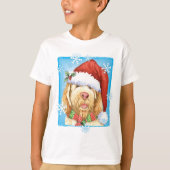 Happy Howlidays Spinone Italiano T - Shirt (Vorderseite)