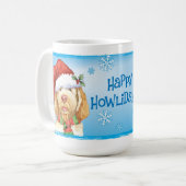 Happy Howlidays Spinone Italiano Tasse (Vorderseite Links)