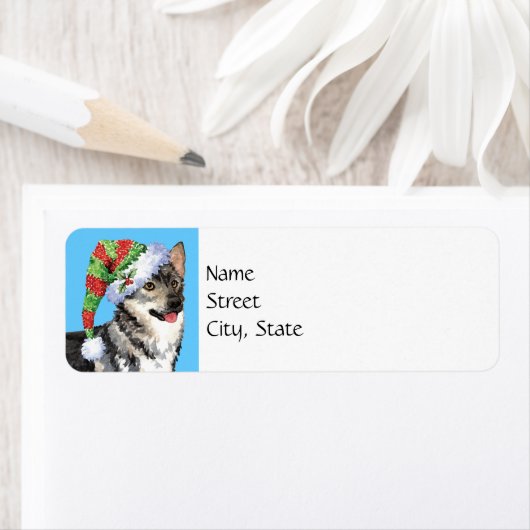 Happy Howlidays Swedish Vallhund (Insitu)