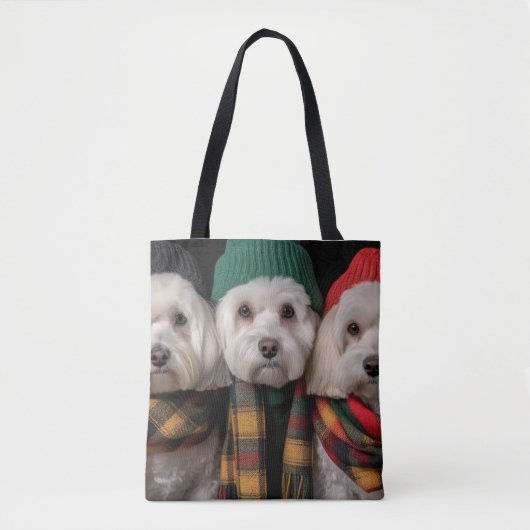 Happy Howlidays Tasche (Vorderseite)