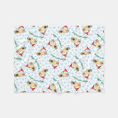Happy Howlidays Tervuren Fleecedecke (Vorderseite (Horizontal))