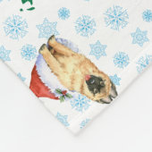 Happy Howlidays Tervuren Fleecedecke (Ecke)