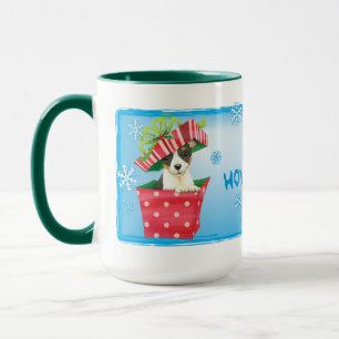 Happy Howlidays Toy Fox Terrier Tasse