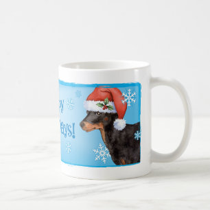 Happy Howlidays Toy Manchester Terrier Kaffeetasse