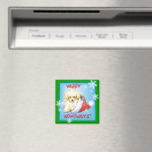 Happy Howlidays Toy Poodle Magnet (In Situ (Geschirrspüler))
