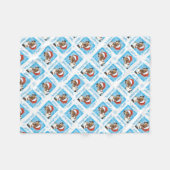 Happy Howlidays Treeing Walker Fleece Blanket (Vorderseite (Horizontal))