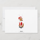 Happy Howlidays Weihnachten Weihnachten Foto Weihn (Rückseite)