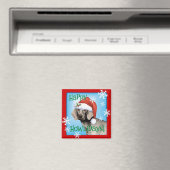 Happy Howlidays Weimaraner Magnet (In Situ (Geschirrspüler))