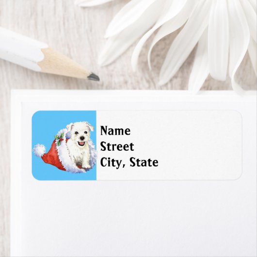 Happy Howlidays Westie (Insitu)