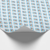 Happy Howlidays Wheaten Geschenkpapier (Ecke)