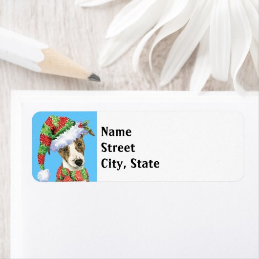 Happy Howlidays Whippet (Insitu)