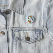 Happy Howlidays Whippet Button (Beispiel)