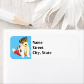 Happy Howlidays Wire Fox Terrier (Insitu)