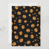 Happy Howloween | Halloween Pet Foto Feiertagskarte (Rückseite)