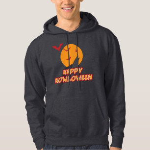 Happy Howloween Howling Wolfs Head T - Shirt