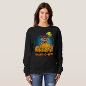 Happy Howloween Labrador Retriever Dog Halloween H Sweatshirt (Vorne ganz)