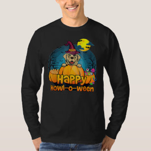 Happy Howloween Labrador Retriever Dog Halloween H T-Shirt