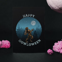 HAPPY HOWLOWEEN werewolf heulen halloween