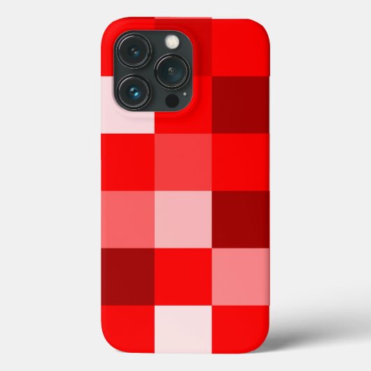 Happy - Hübsch in Kariert 1 - iPhone Case (Rückseite)