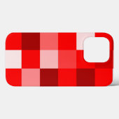 Happy - Hübsch in Kariert 1 - iPhone Case (Rückseite (Horizontal))