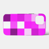 Happy - Hübsch in Kariert 8 - iPhone Case (Rückseite (Horizontal))