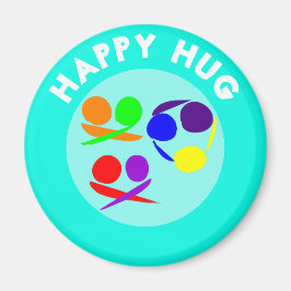 HAPPY HUG MAGNET