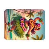 Happy Hula am Coola Day Magnet (Horizontal)