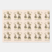 Happy Hula Days 2 Wrapping Paper Geschenkpapier Set (Vorderseite 3)