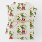 Happy Hula Days 2 Wrapping Paper Geschenkpapier Set (Beispiel)