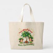 Happy Hula Days 3 Große Tasche (Rückseite)