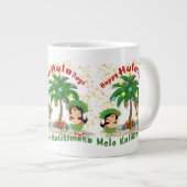 Happy Hula Days 3 Jumbo Tasse (Vorderseite Rechts)