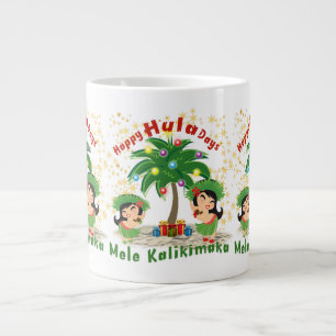 Happy Hula Days 3 Jumbo Tasse