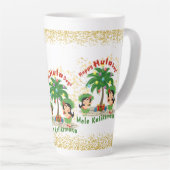 Happy Hula Days 3 Latte Tasse (Rechte Ecke)