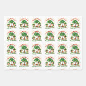 Happy Hula Days 3 Packpapier Blätter (Vorderseite 2)