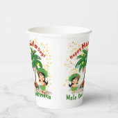 Happy Hula Days 3 Paper Cup Pappbecher (Rechts)