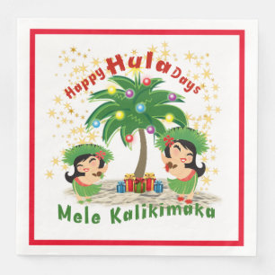 Happy Hula Days 3 Paper Napkin Serviette