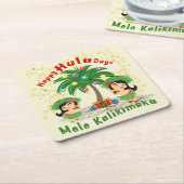 Happy Hula Days 3 Untersetzer (angewinkelt)