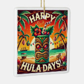 Happy Hula Days Keramikornament (Rechts)