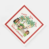 Happy Hula Days Paper Napkin Serviette (Ecke)