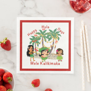 Happy Hula Days Paper Napkin Serviette