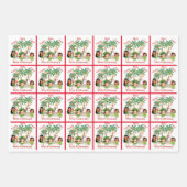 Happy Hula Days Wrapping Paper Sheets Geschenkpapier Set (Vorderseite 3)