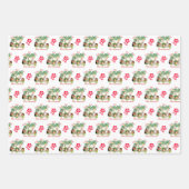 Happy Hula Days Wrapping Paper Sheets Geschenkpapier Set (Vorderseite 2)