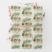 Happy Hula Days Wrapping Paper Sheets Geschenkpapier Set (Beispiel)