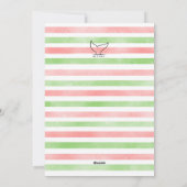 Happy Huladays Crab Beach Tropical Weihnachten (Rückseite)