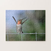 Happy Hummingbird Puzzle (Horizontal)