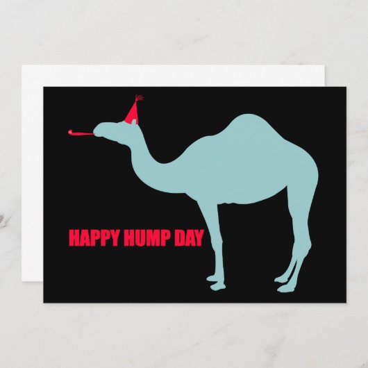 Happy Hump Day Camel Einladungen (Vorne/Hinten)